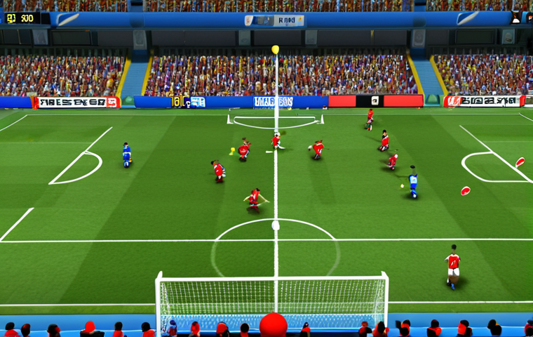 **

A dynamic, action-packed FC Online gameplay screenshot. Focus on a player executing a well-timed through ball to a striker making a run behind the defense. The formation should vaguely resemble a 4-3-3. Show a vibrant stadium background with cheering fans. The overall feel should be energetic and emphasize skillful play and tactical awareness. Include the FC Online UI, but make it subtle and non-intrusive.

**